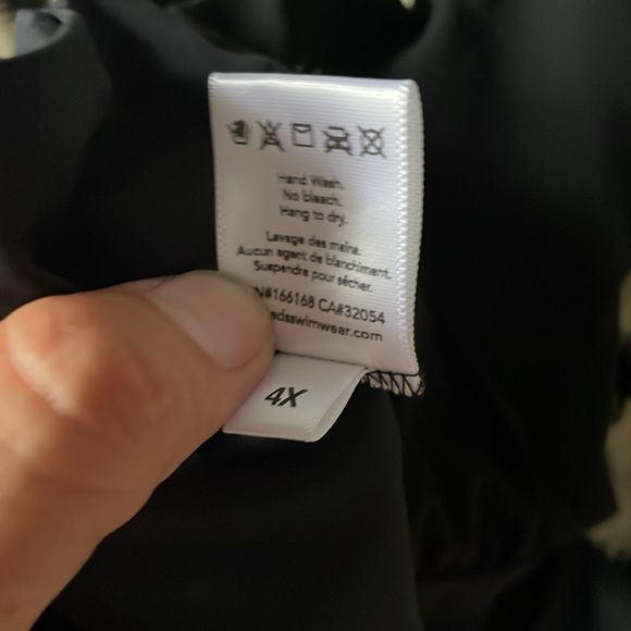 Nomads Wave one piece swimsuit , size 4x, new - Picture 8 of 10